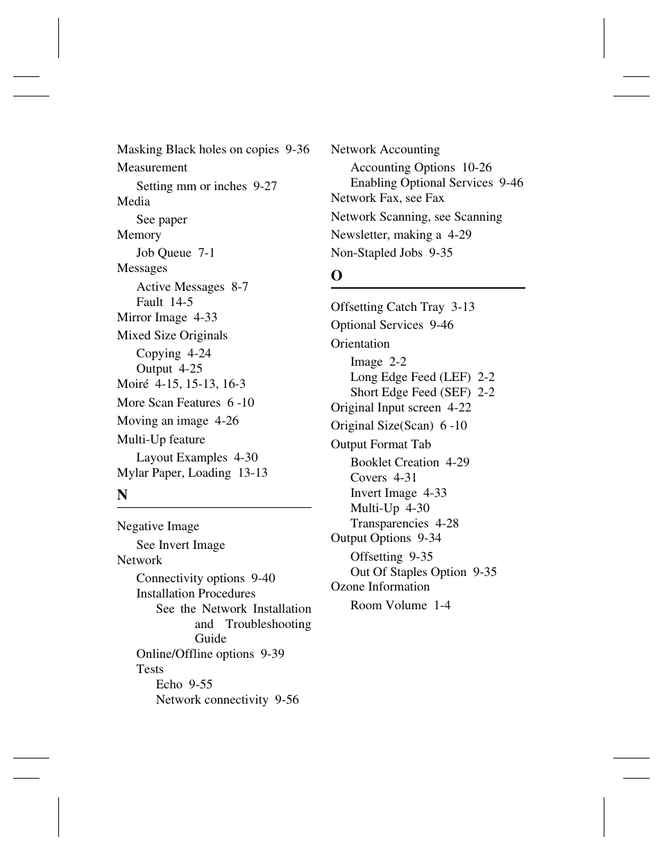 Xerox 470 User Manual | Page 320 / 326