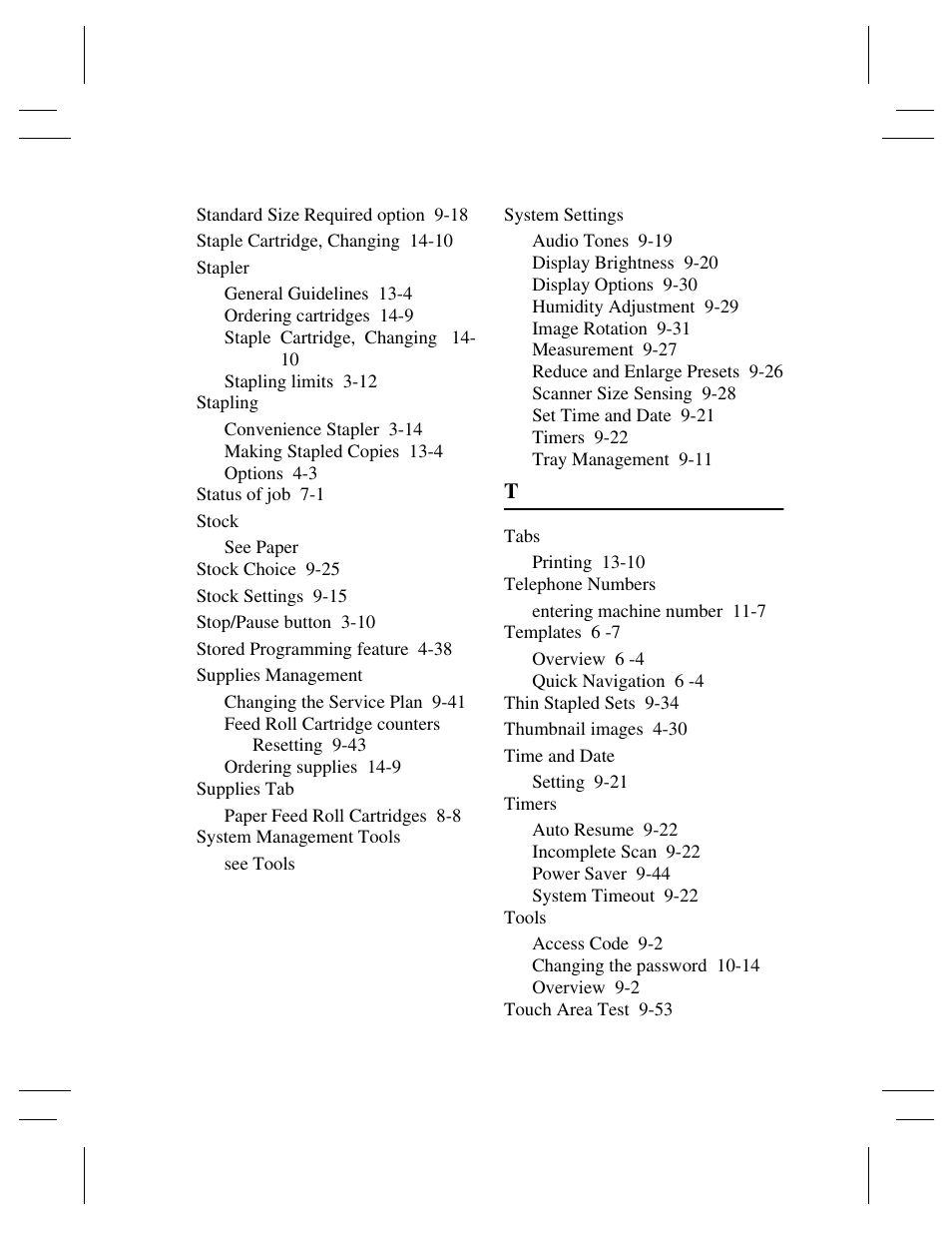 Xerox 470 User Manual | Page 323 / 326