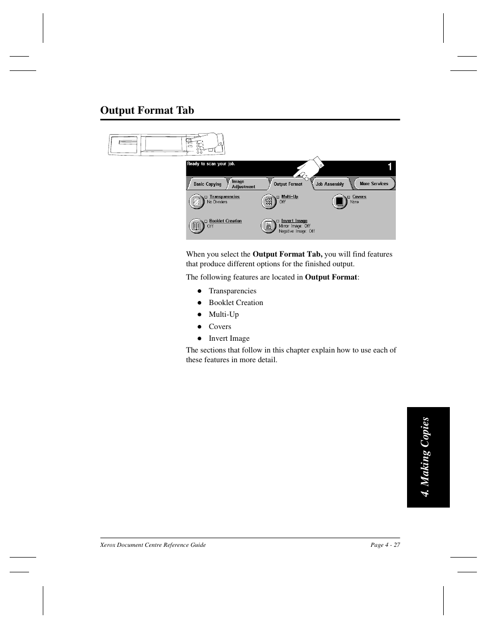 Xerox 470 User Manual | Page 75 / 326