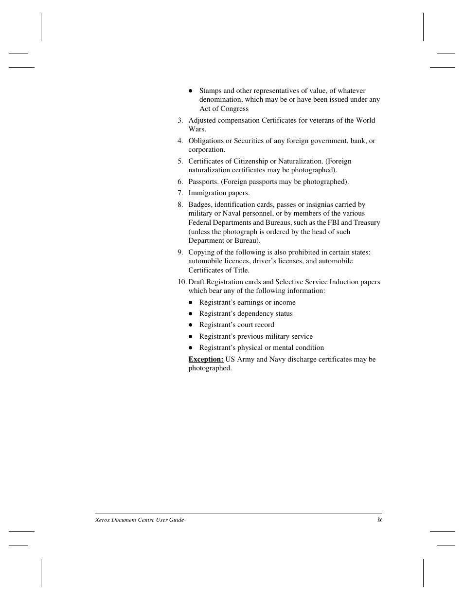 Xerox 470 User Manual | Page 9 / 326