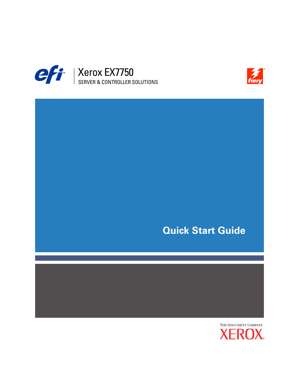 Xerox EX7750 User Manual | 28 pages