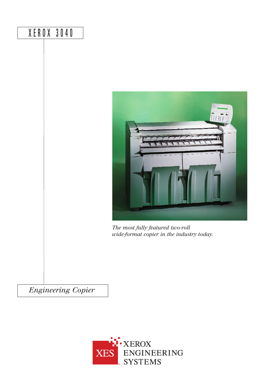 Xerox 3040 User Manual | 2 pages