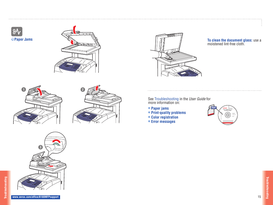 Xerox 6180MFP User Manual | Page 15 / 15