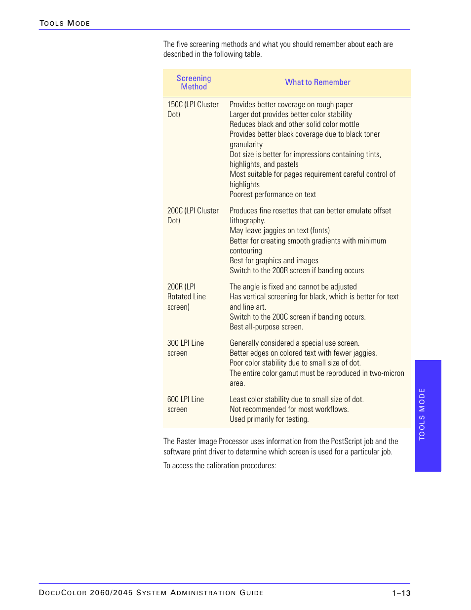 Xerox DocuColor 2045 User Manual | Page 35 / 144