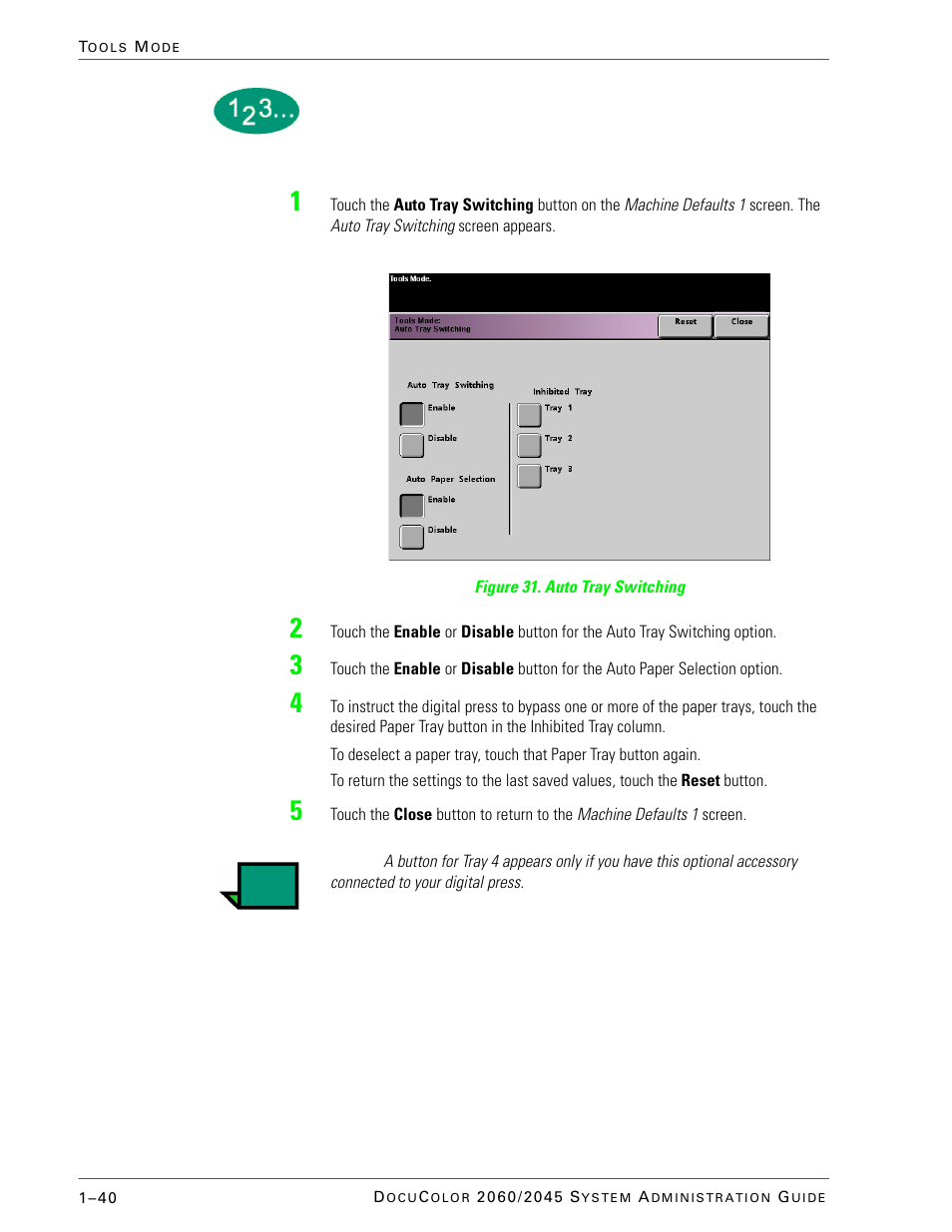 Xerox DocuColor 2045 User Manual | Page 62 / 144