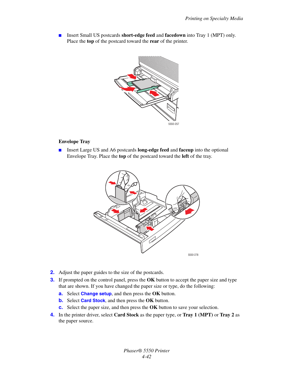 Xerox 5550 User Manual | Page 103 / 237