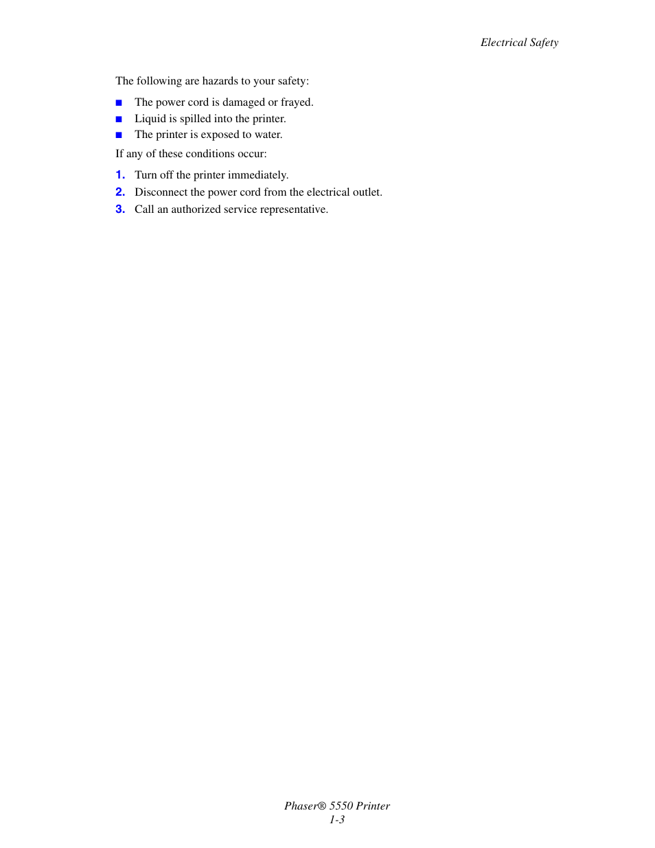 Xerox 5550 User Manual | Page 11 / 237