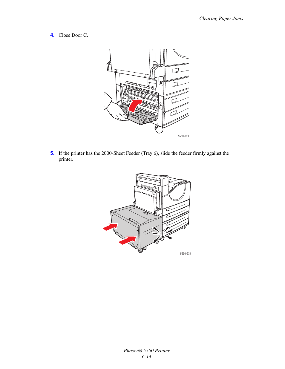 Xerox 5550 User Manual | Page 158 / 237