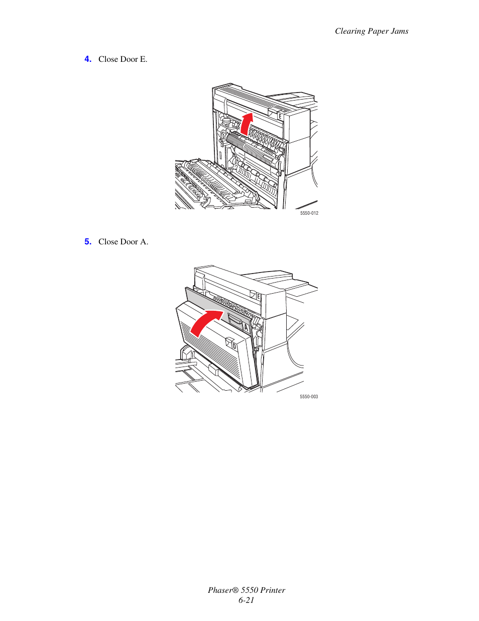 Xerox 5550 User Manual | Page 165 / 237