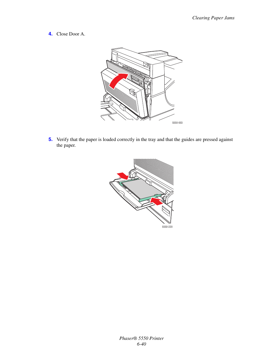 Xerox 5550 User Manual | Page 184 / 237