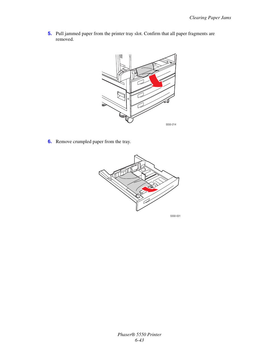Xerox 5550 User Manual | Page 187 / 237
