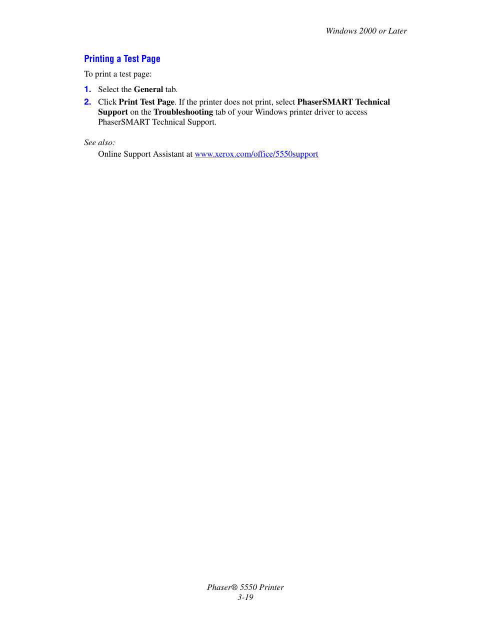 Xerox 5550 User Manual | Page 49 / 237