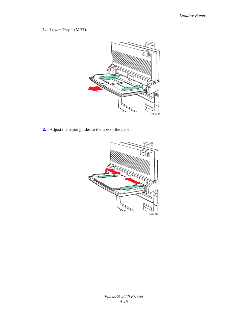 Xerox 5550 User Manual | Page 71 / 237