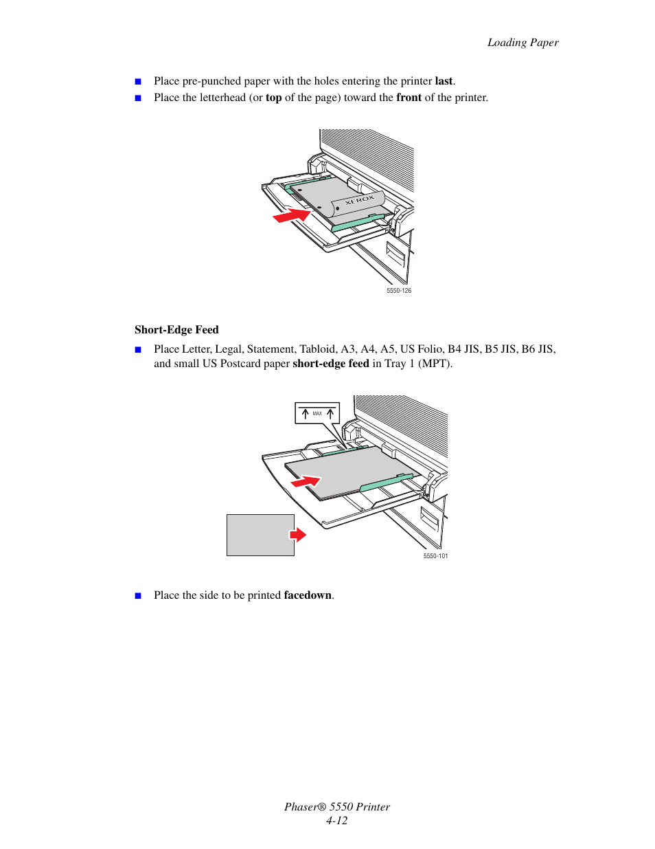 Xerox 5550 User Manual | Page 73 / 237