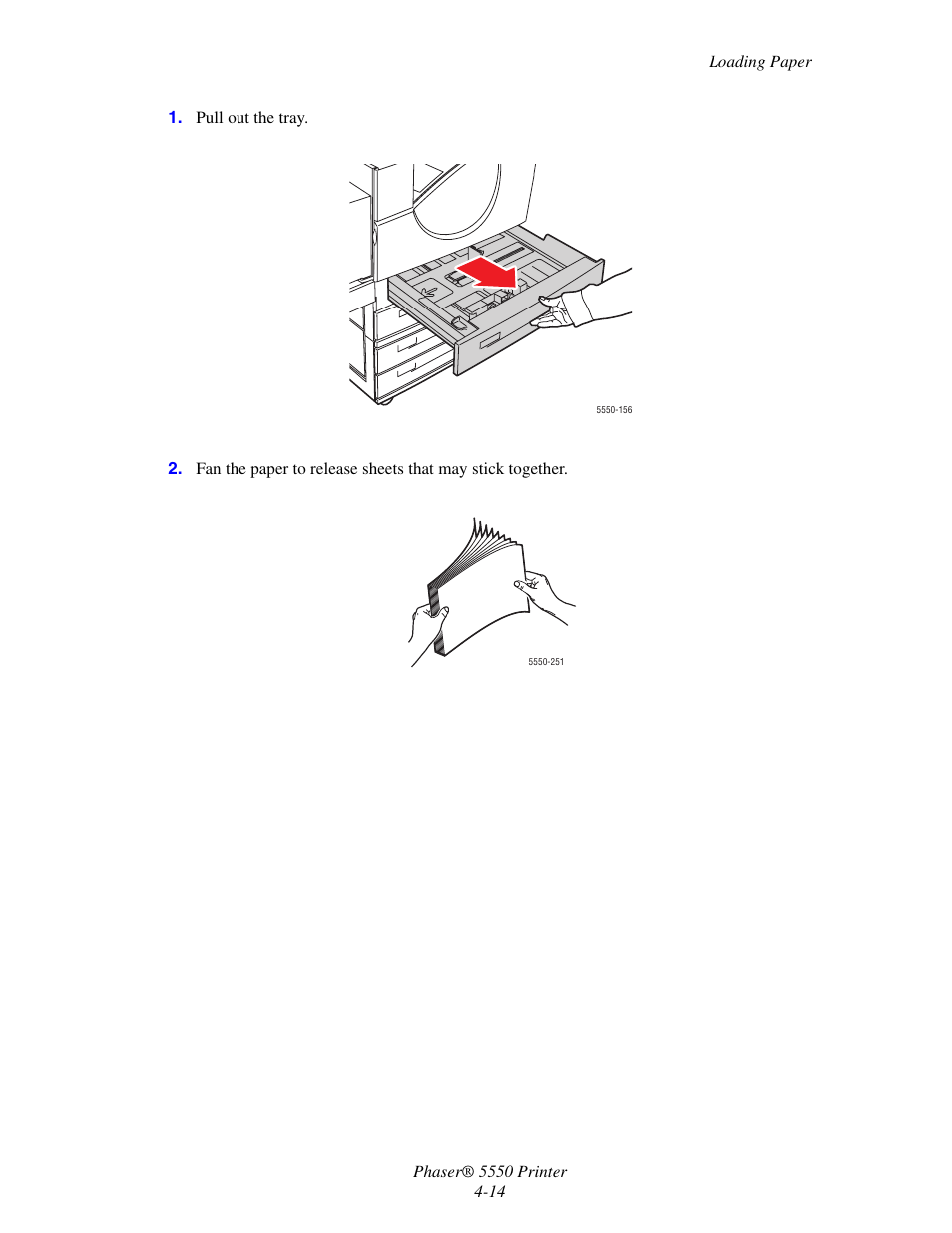 Xerox 5550 User Manual | Page 75 / 237