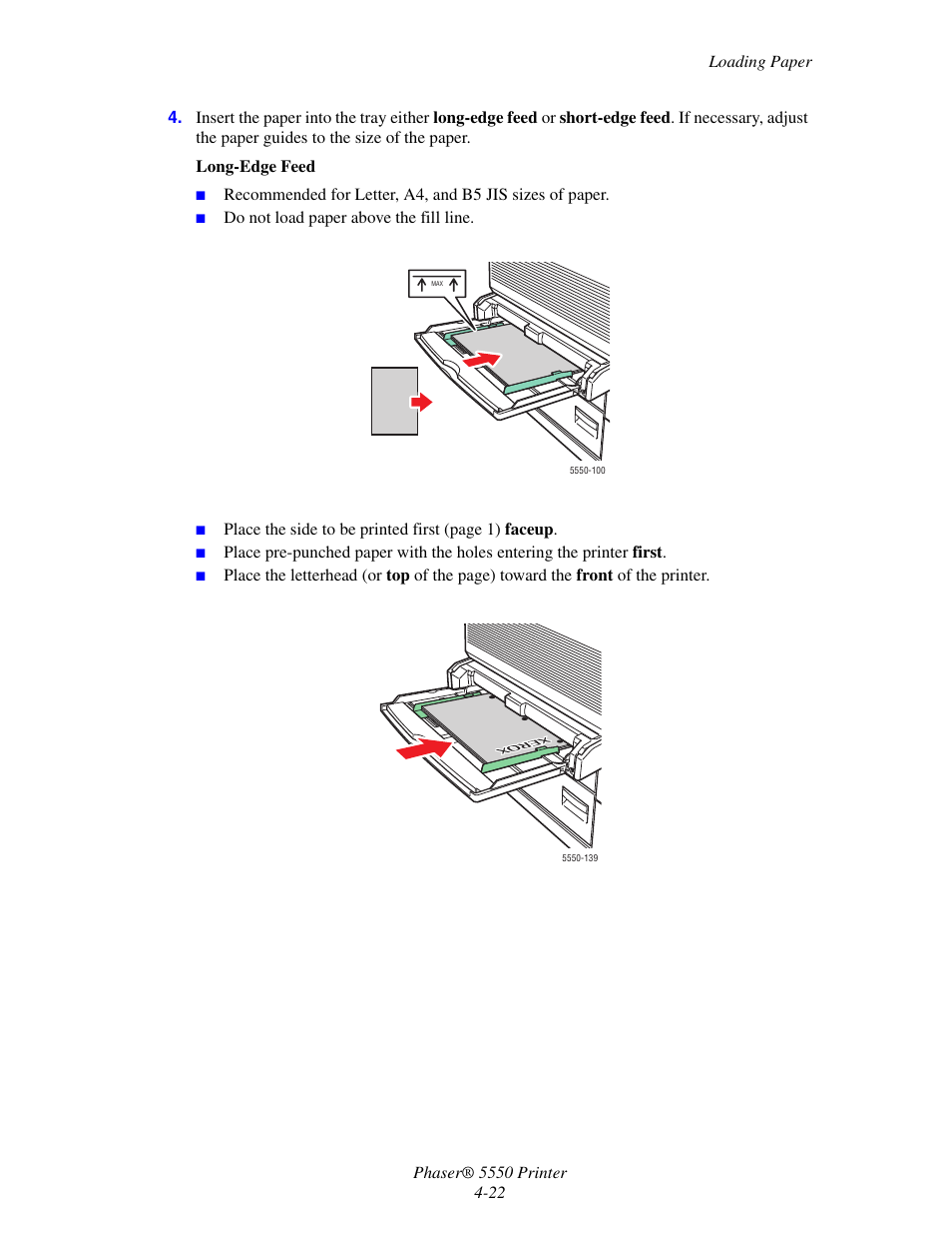 Xerox 5550 User Manual | Page 83 / 237