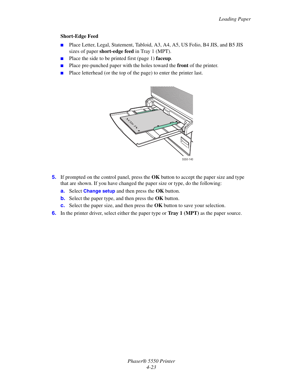 Xerox 5550 User Manual | Page 84 / 237