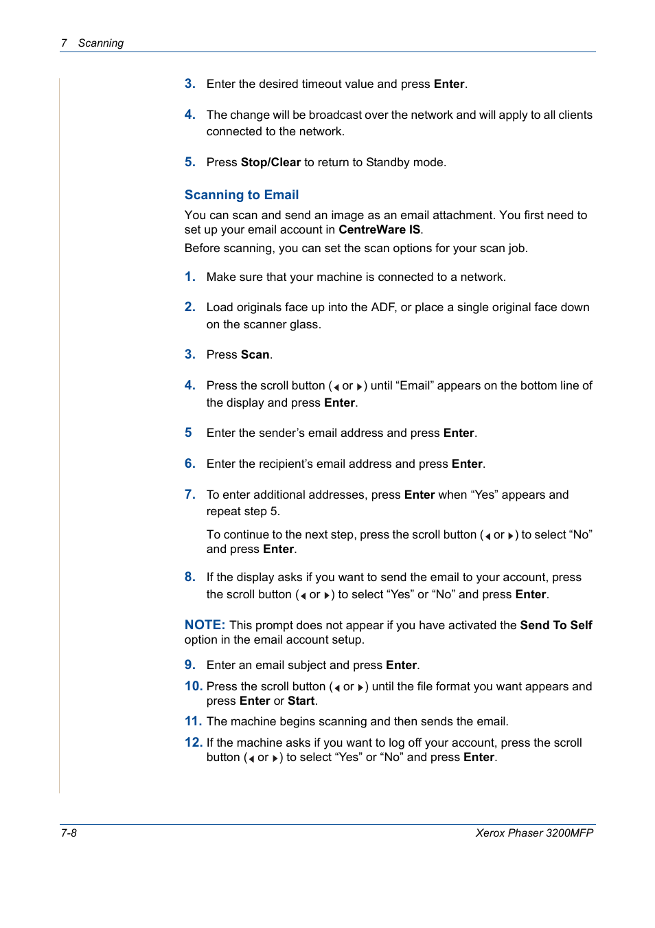 Xerox 3200MFP User Manual | Page 140 / 236