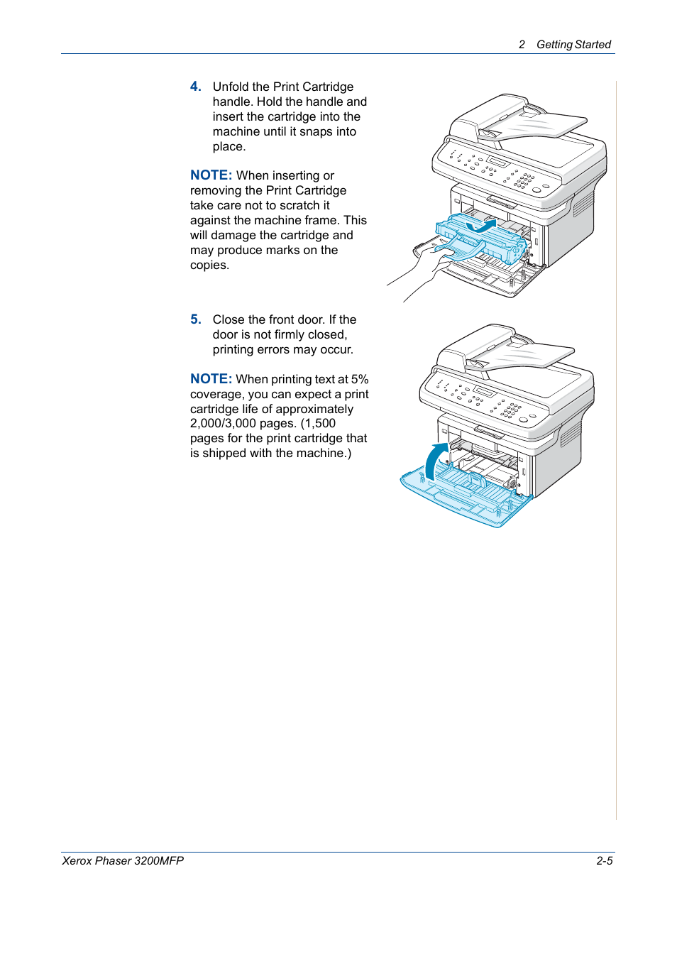 Xerox 3200MFP User Manual | Page 37 / 236