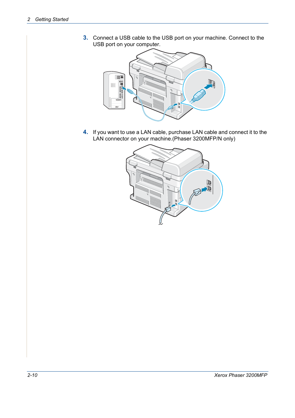 Xerox 3200MFP User Manual | Page 42 / 236