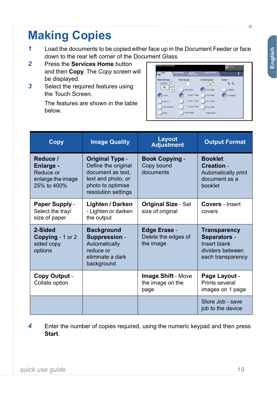 Making copies | Xerox 3635MFP User Manual | Page 23 / 42