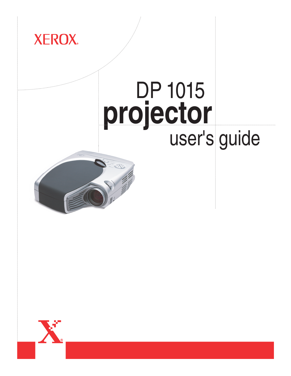 Xerox DP 1015 User Manual | 46 pages