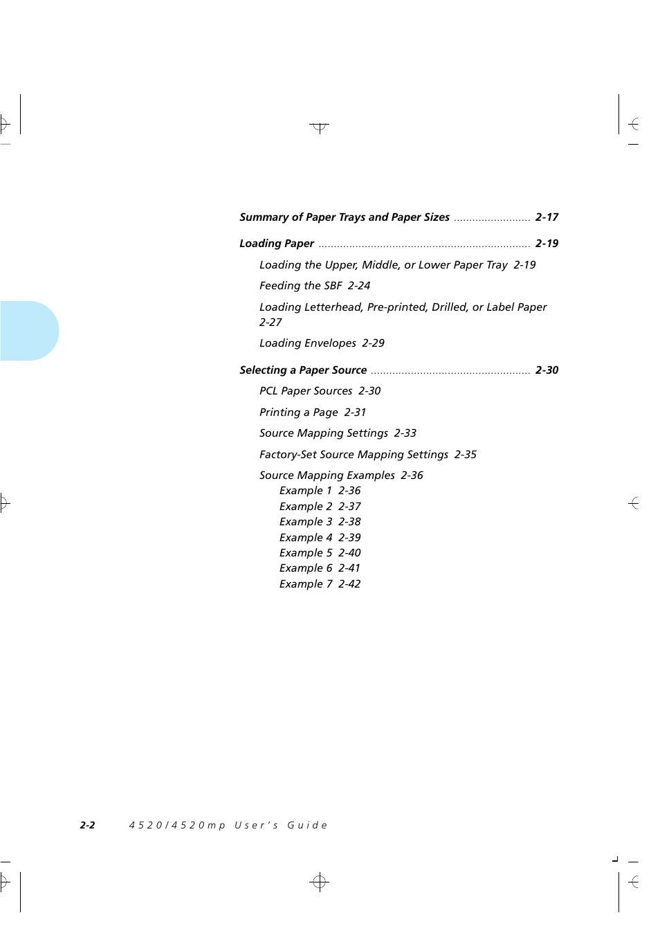 Xerox 4520 User Manual | Page 14 / 310