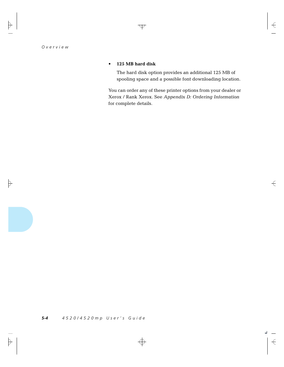 Xerox 4520 User Manual | Page 144 / 310