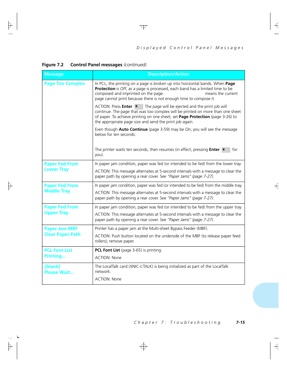 Xerox 4520 User Manual | Page 189 / 310