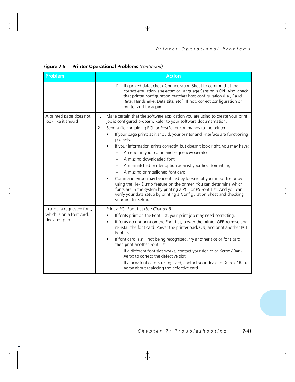 Xerox 4520 User Manual | Page 215 / 310