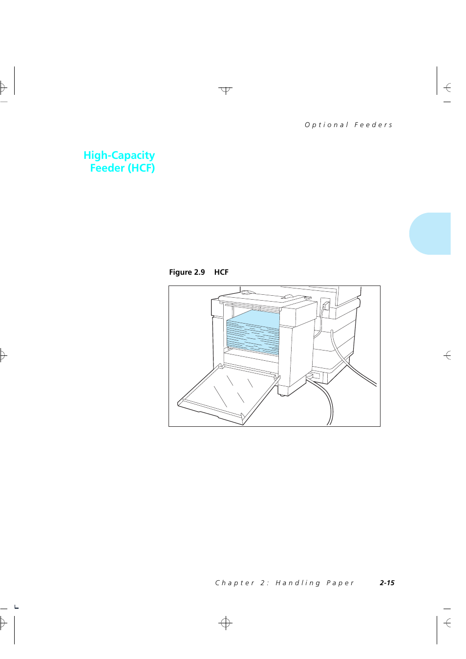High-capacity feeder (hcf) | Xerox 4520 User Manual | Page 27 / 310