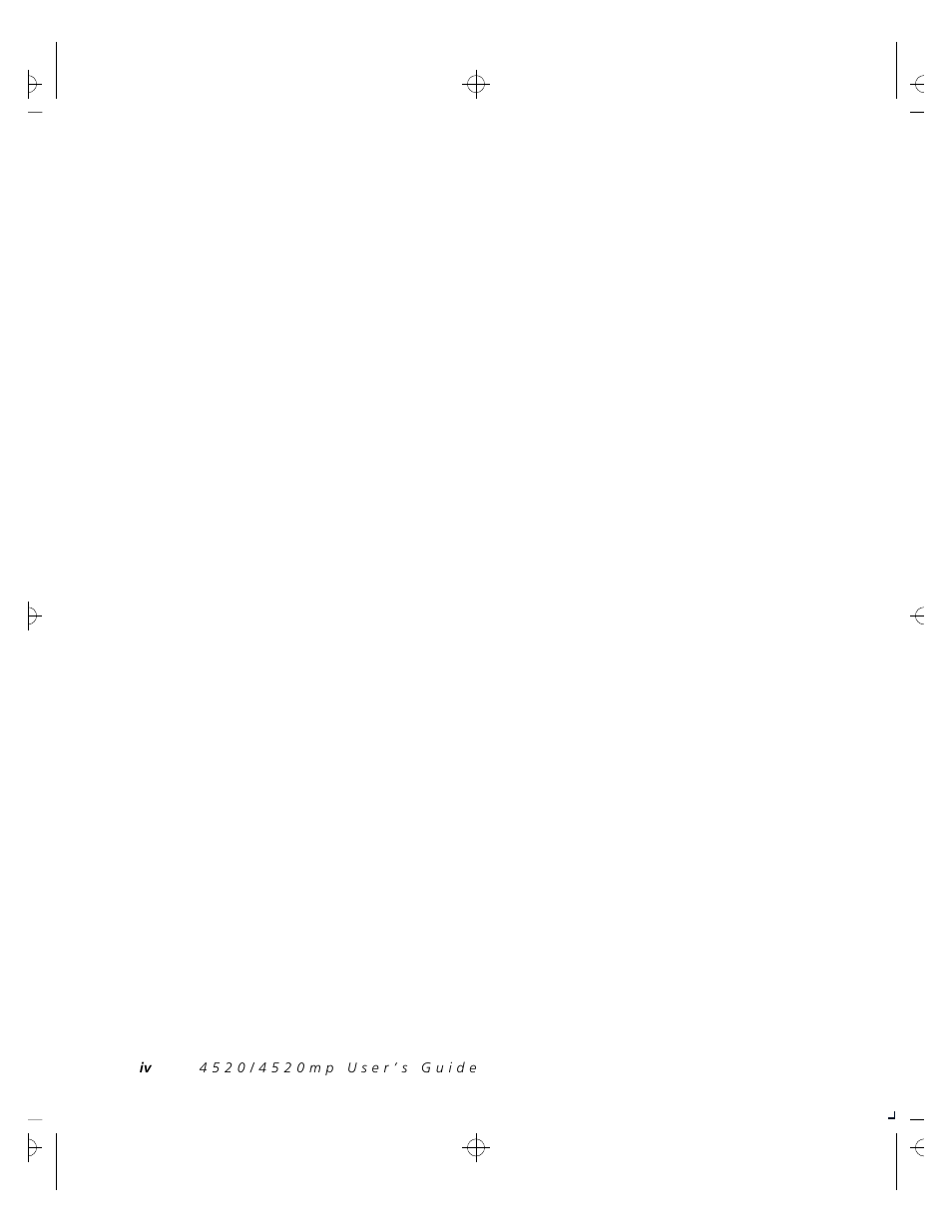 Xerox 4520 User Manual | Page 6 / 310