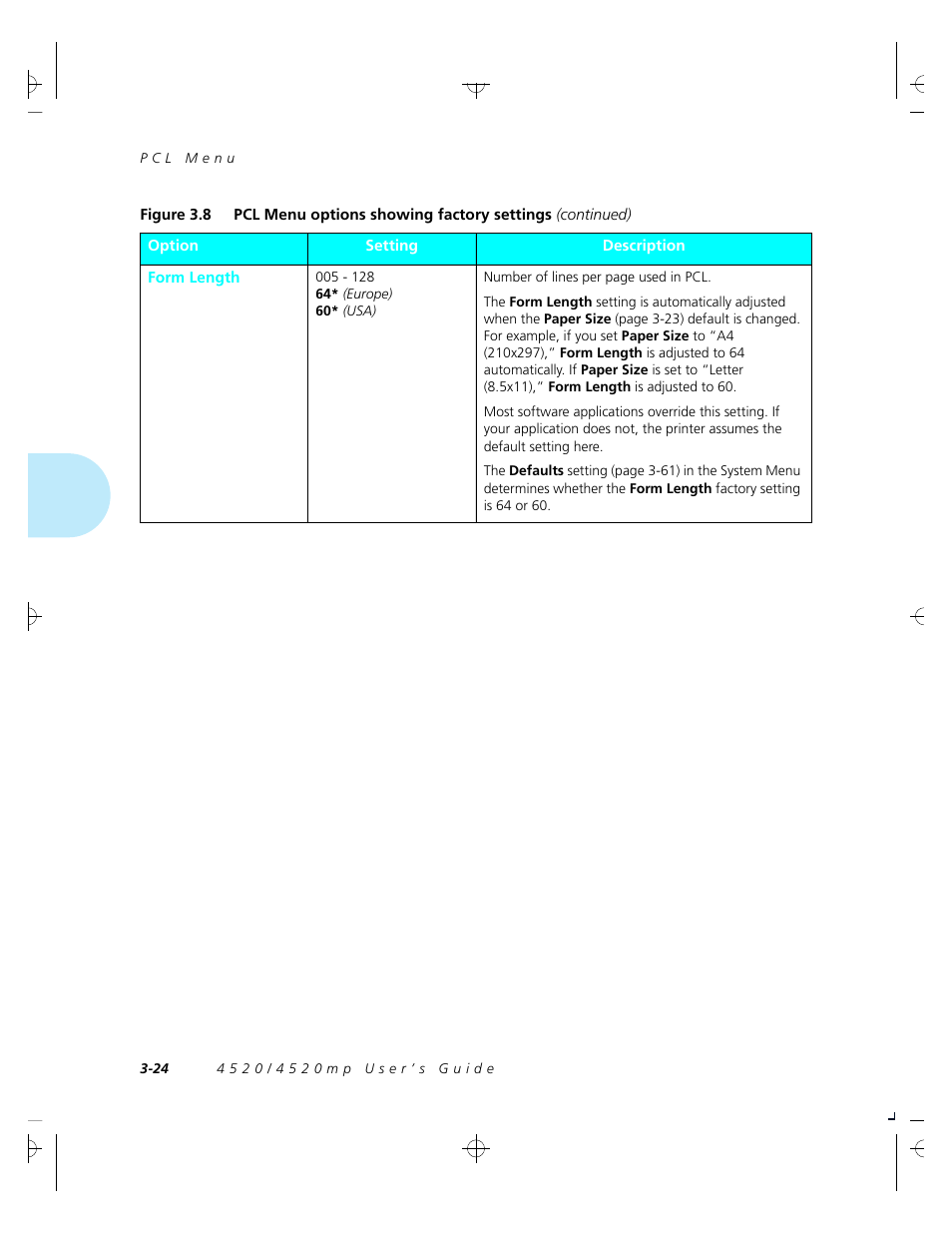 Xerox 4520 User Manual | Page 78 / 310