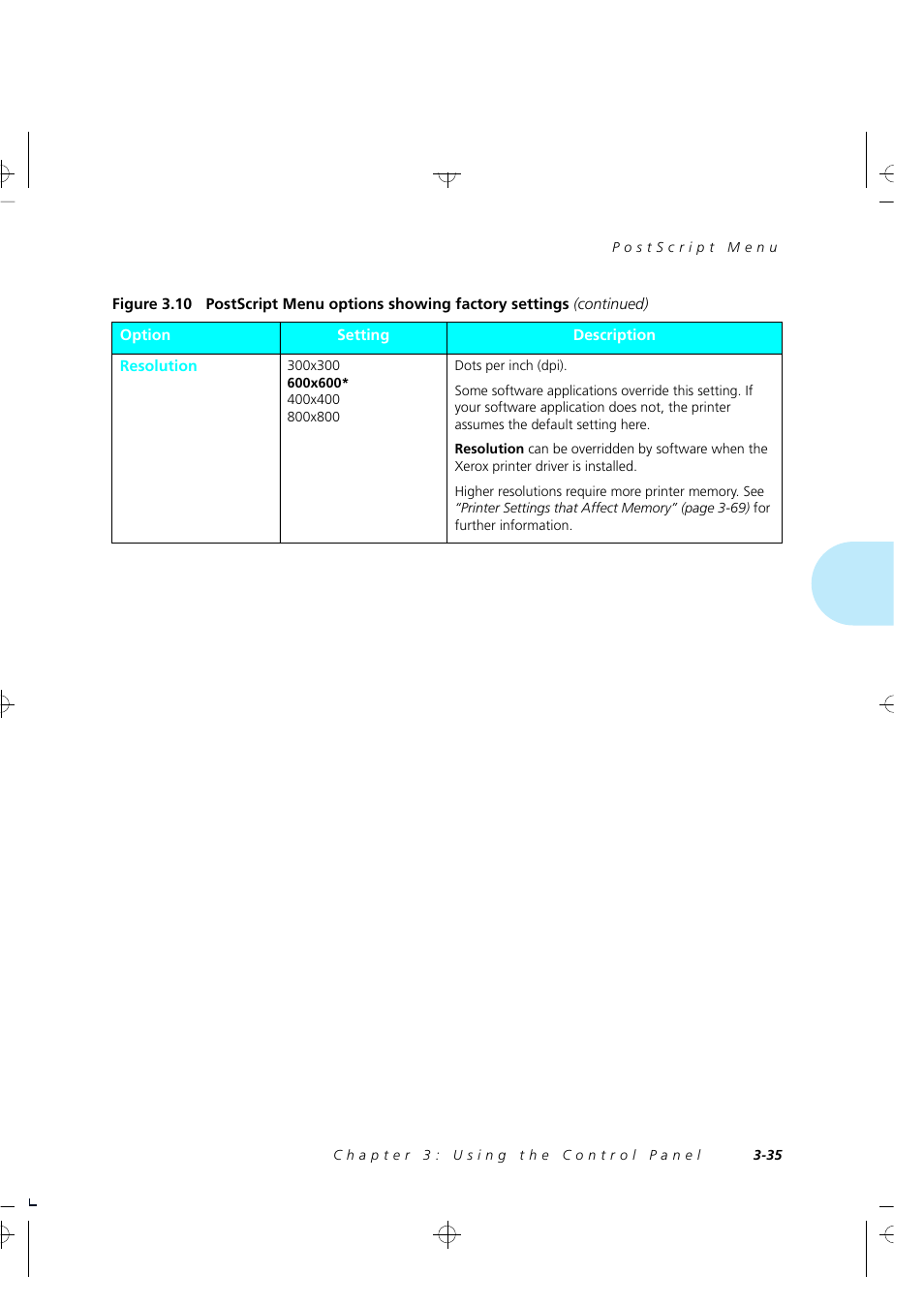 Xerox 4520 User Manual | Page 89 / 310