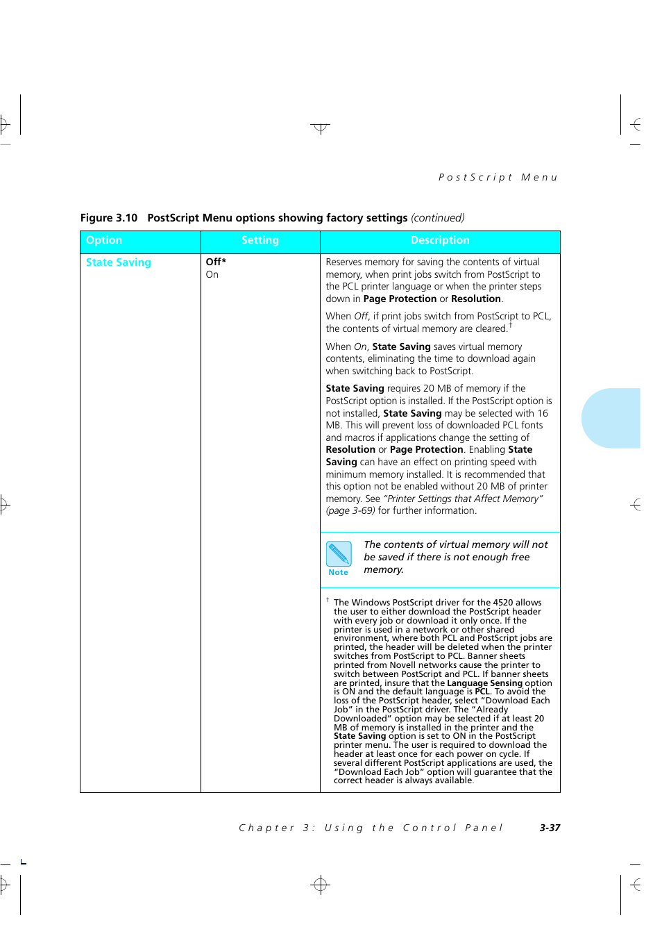 Xerox 4520 User Manual | Page 91 / 310