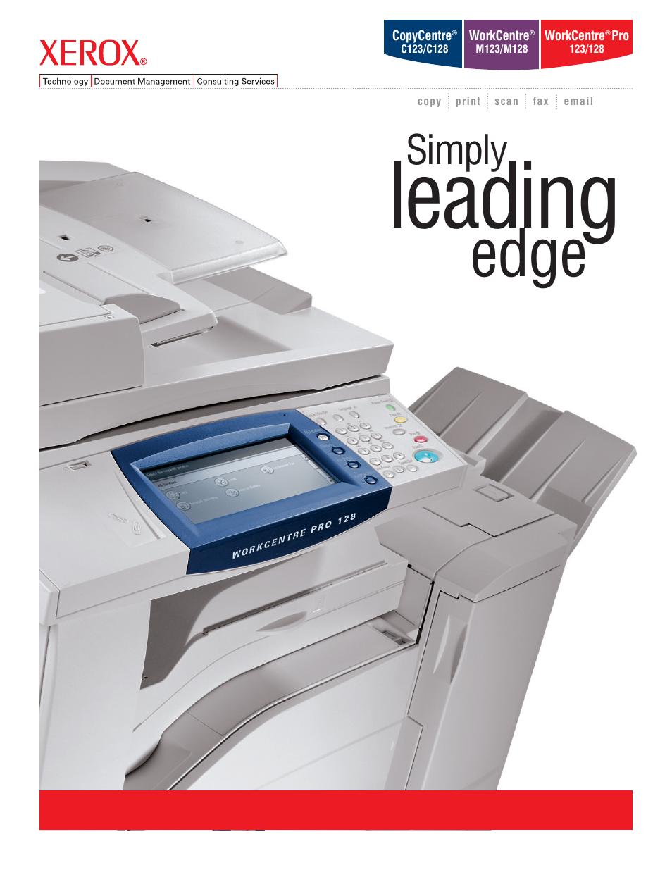 Xerox Copycentre C123 User Manual | 6 pages