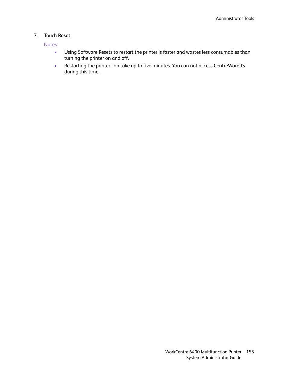 Xerox WorkCentre 6400 User Manual | Page 155 / 184