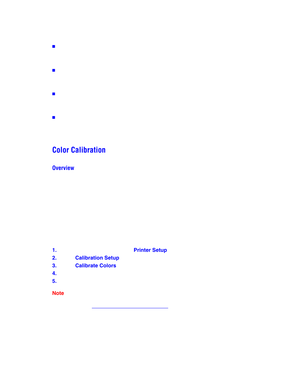 Color calibration | Xerox COLOR LASER PRINTER 7750 User Manual | Page 3 / 4
