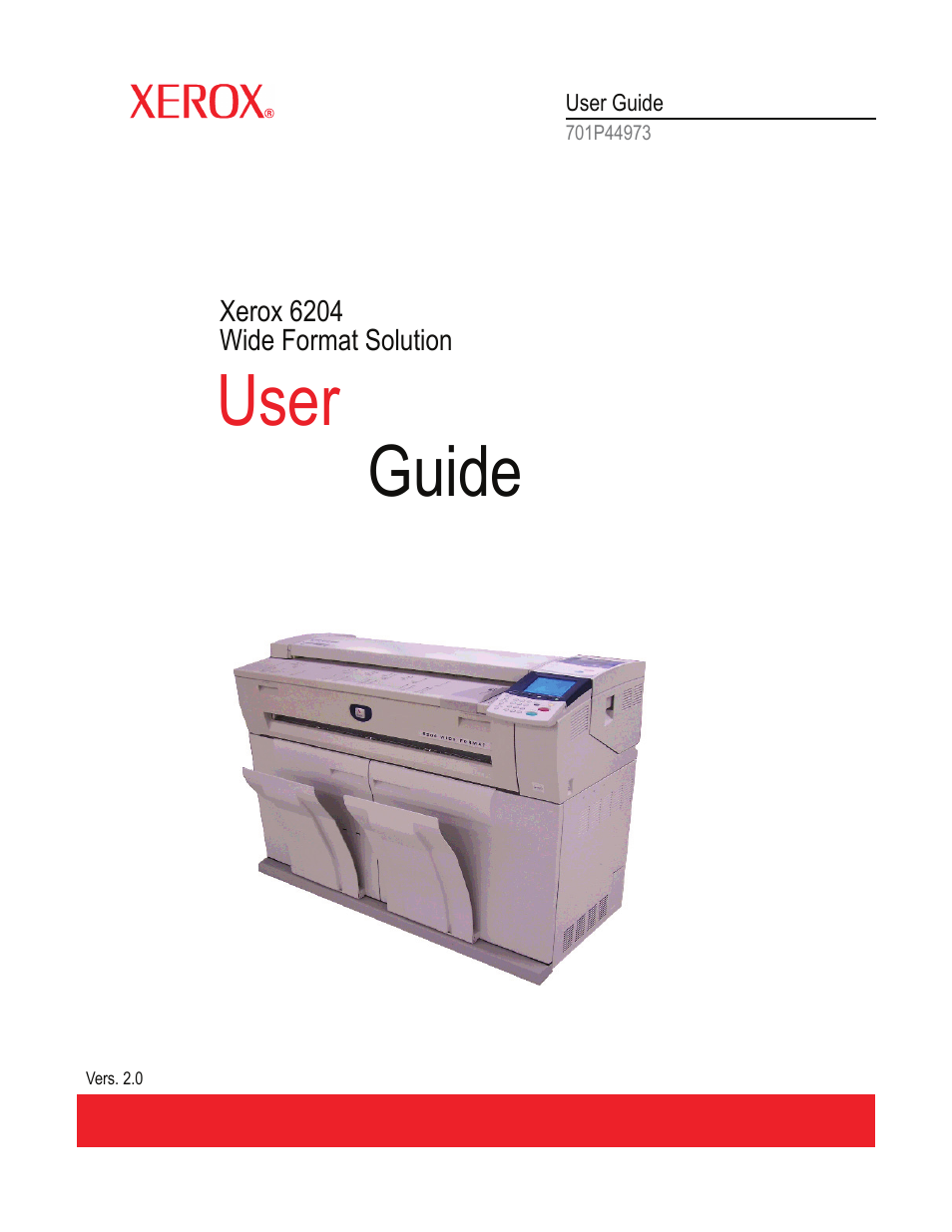 Xerox 701P44973 User Manual | 206 pages