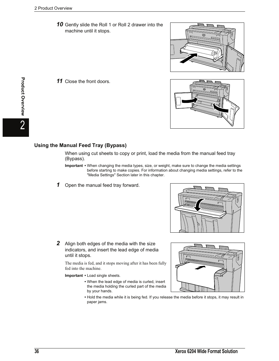 Using the manual feed tray (bypass) | Xerox 701P44973 User Manual | Page 44 / 206