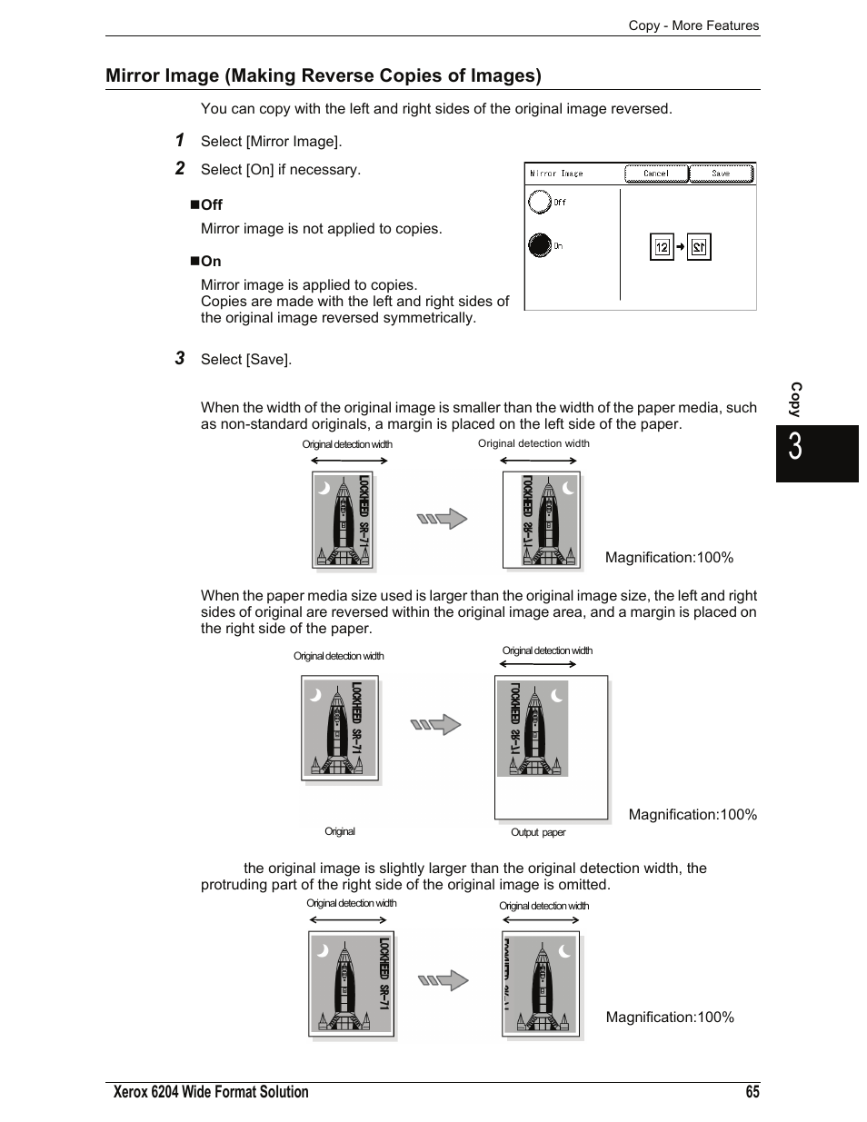 Mirror image (making reverse copies of images) | Xerox 701P44973 User Manual | Page 73 / 206