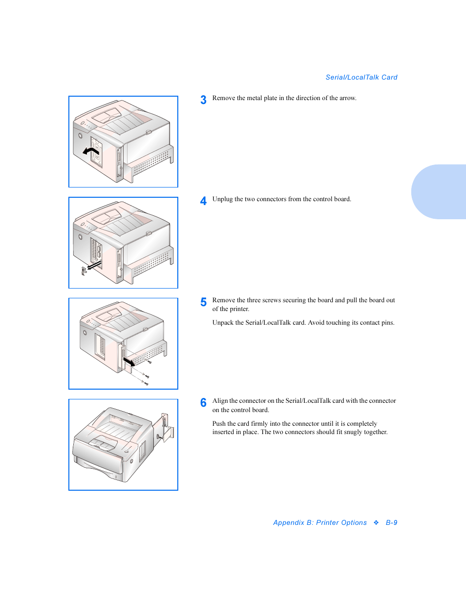 Xerox DocuPrint Personal Laser Printer P1202 User Manual | Page 73 / 88