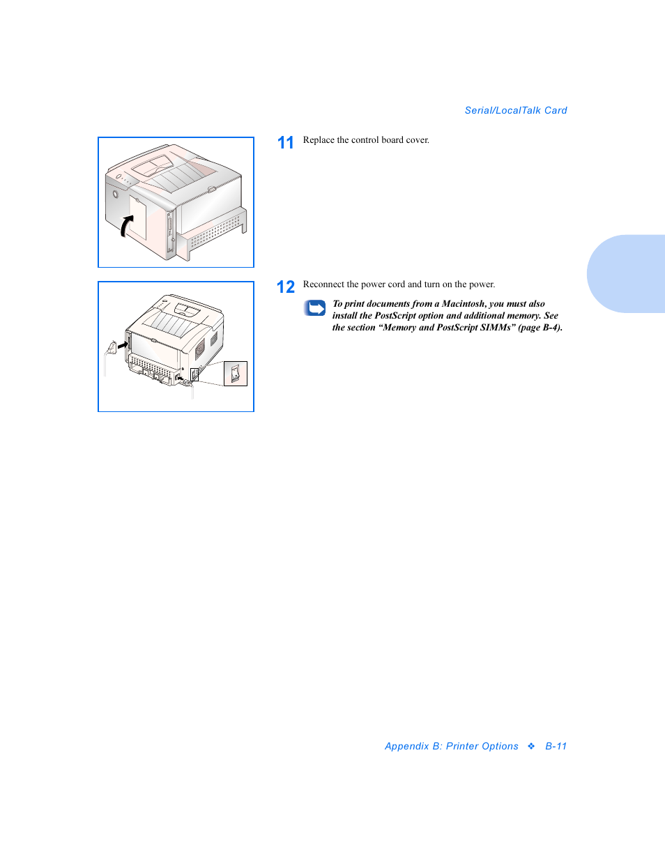 Xerox DocuPrint Personal Laser Printer P1202 User Manual | Page 75 / 88
