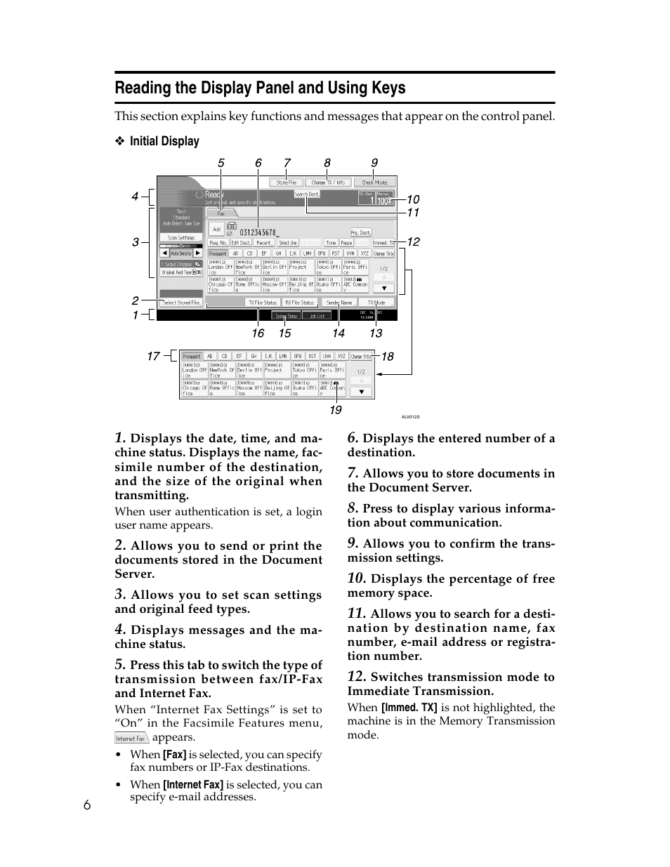 Reading the display panel and using keys | Xerox C3000 User Manual | Page 16 / 298