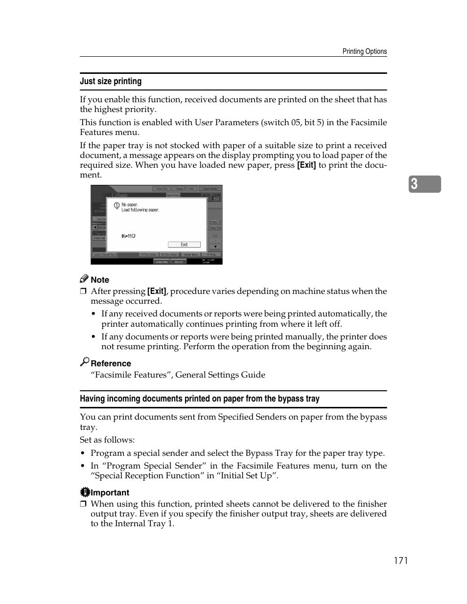 Just size printing | Xerox C3000 User Manual | Page 181 / 298