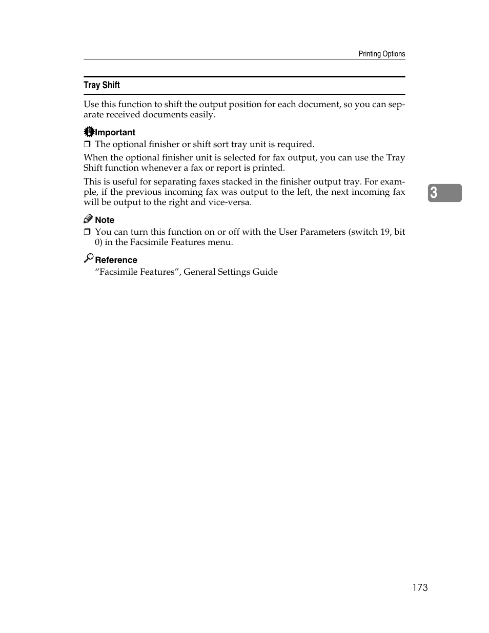 Tray shift | Xerox C3000 User Manual | Page 183 / 298