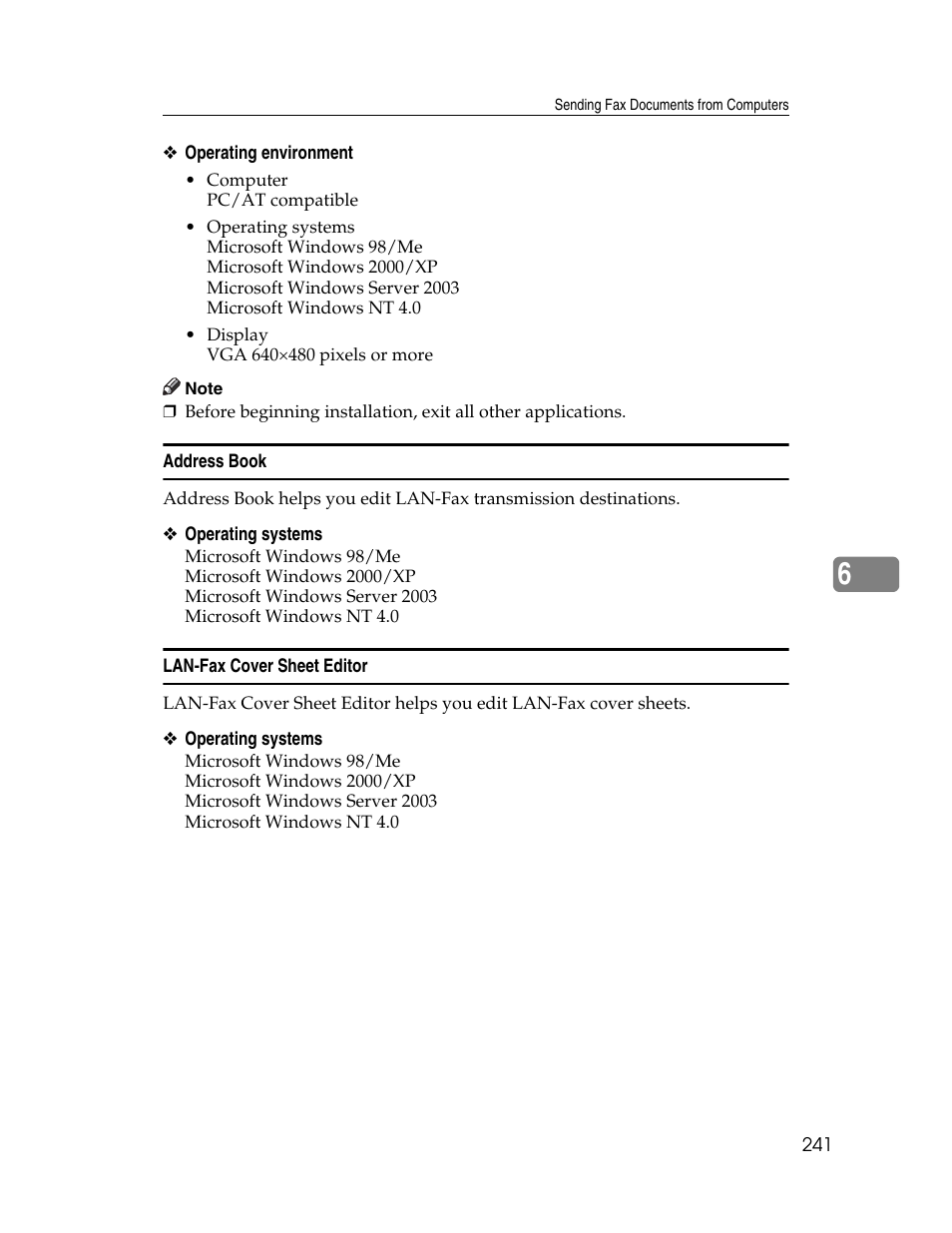 Address book, Lan-fax cover sheet editor, Address book lan-fax cover sheet editor | Xerox C3000 User Manual | Page 251 / 298