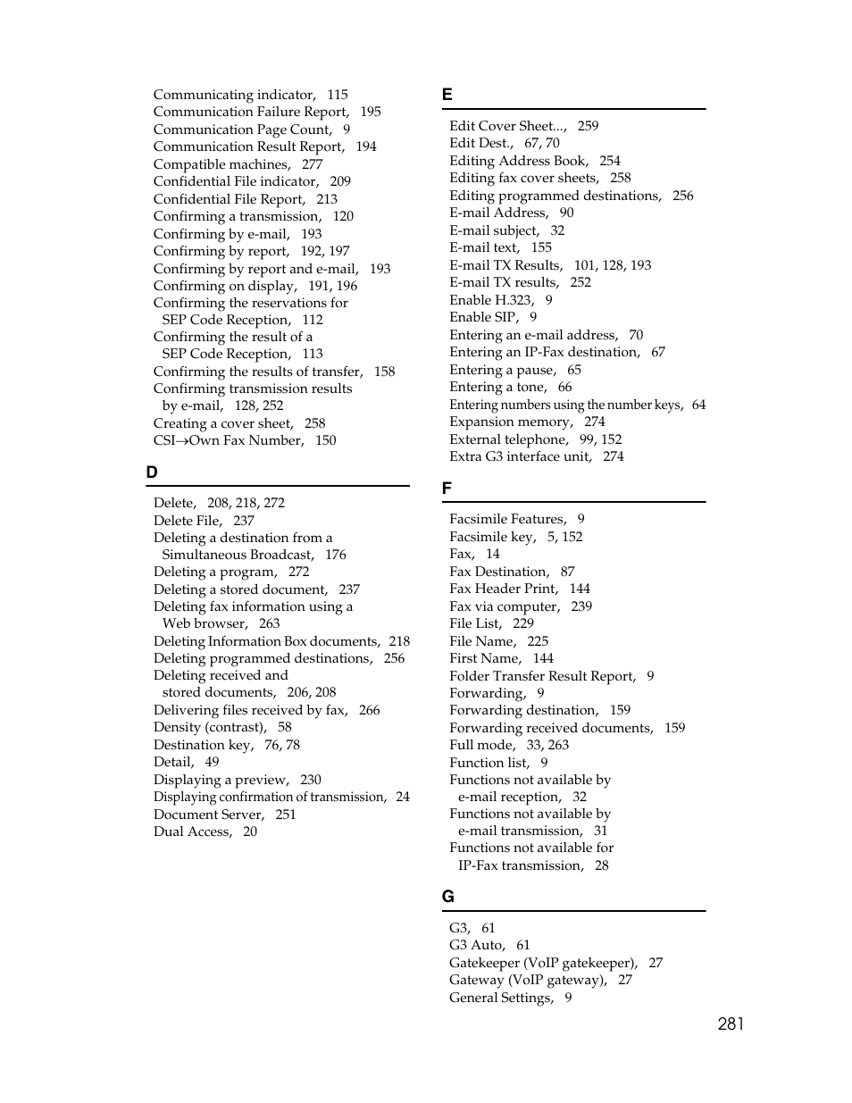 Xerox C3000 User Manual | Page 291 / 298