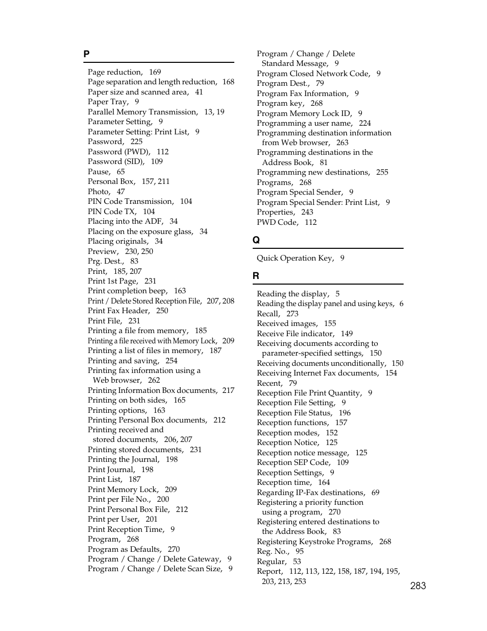 Xerox C3000 User Manual | Page 293 / 298