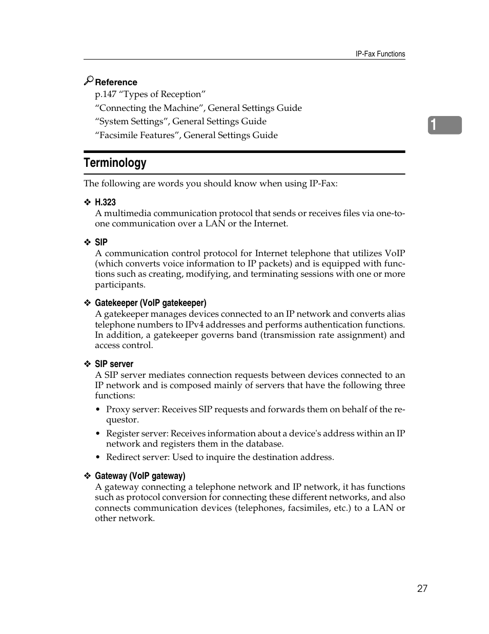 Terminology | Xerox C3000 User Manual | Page 37 / 298